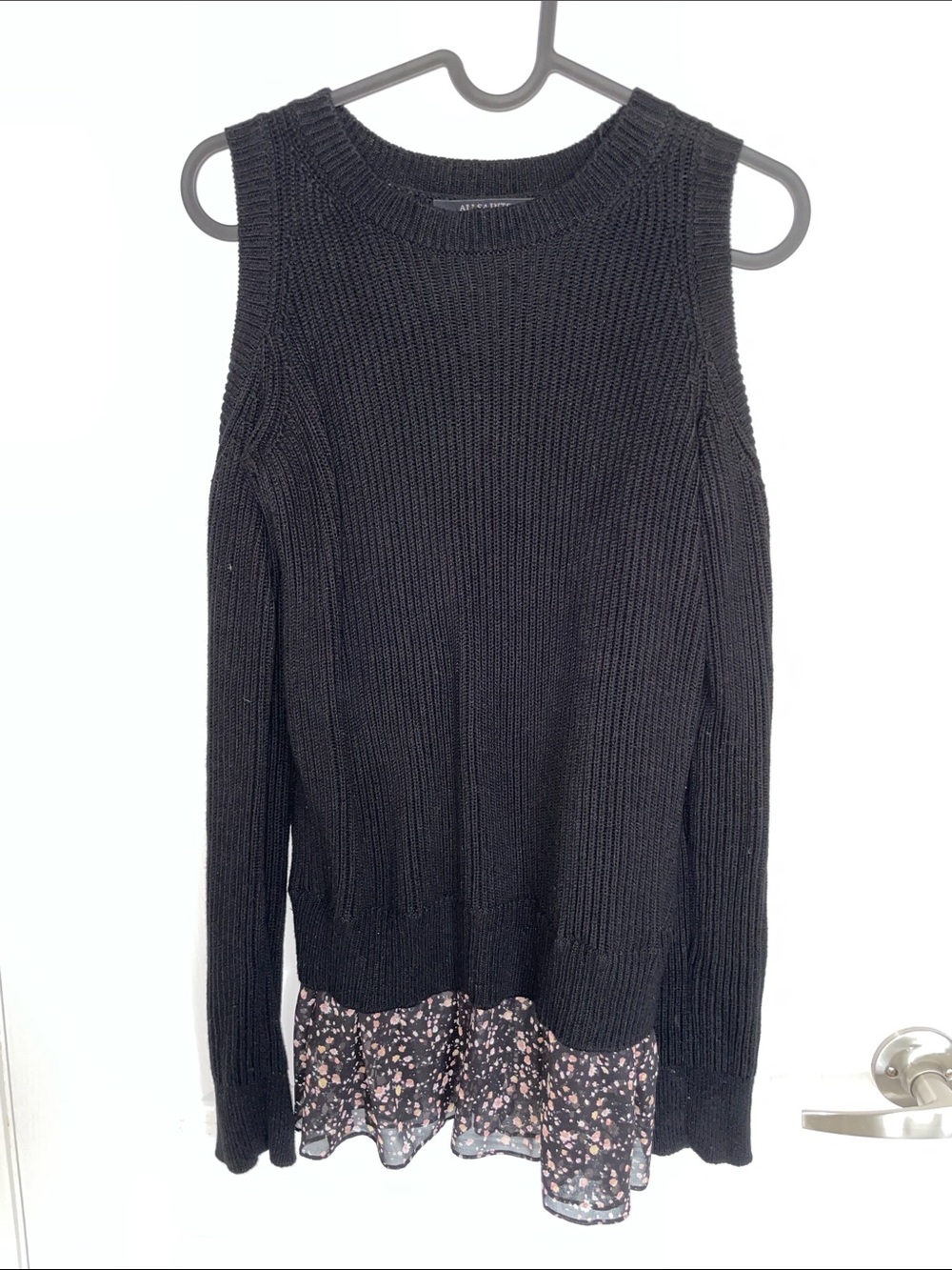 ALL SAINTS - Cold shoulder Knit Wear XS
